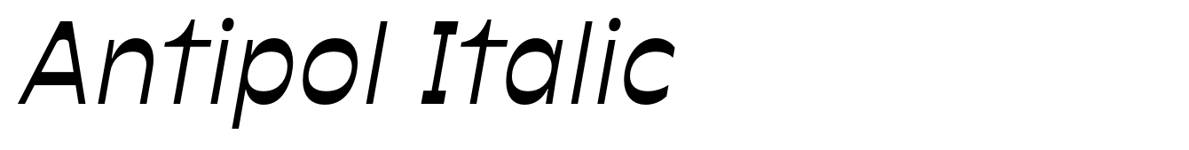 Antipol Italic